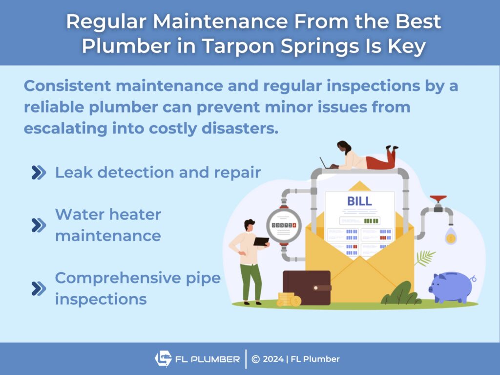 Callout 2: Water usage infographic- Three benefits of regular plumbing maintenance from Florida Plumber